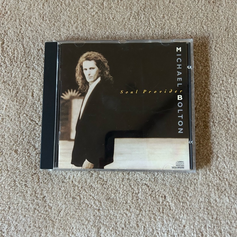 Michael Bolton Soul Provider CD - Black and White